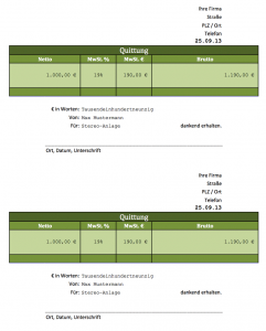 Excel-Vorlage-Quittung