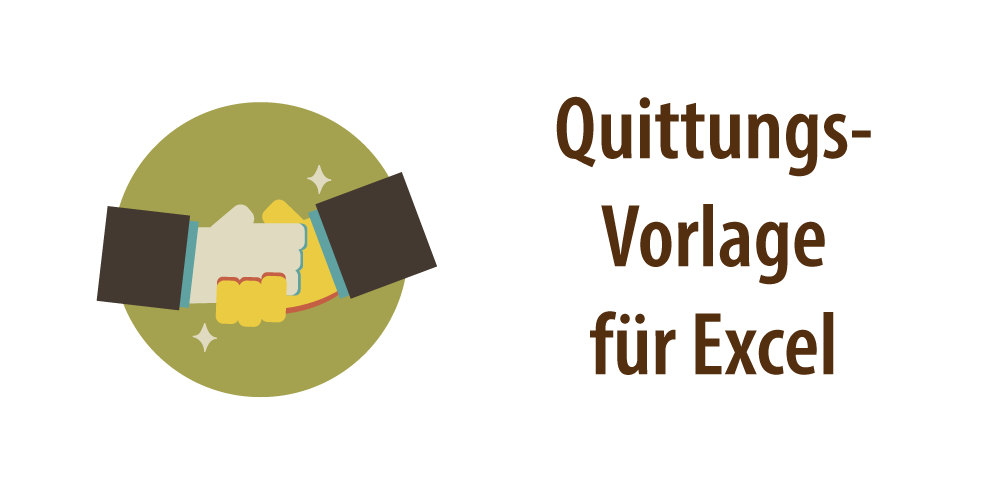 Quittung Als Kostenlose Excel Vorlage