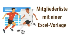 Banner für Artikel "Excel-Vorlage für eine Mitgliederliste"
