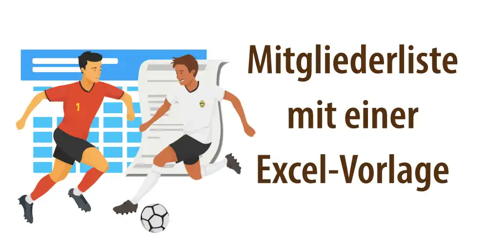 Banner für Artikel "Excel-Vorlage für eine Mitgliederliste"