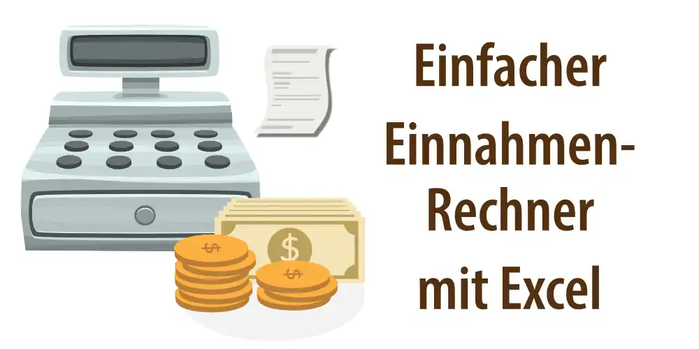 Header für Artikel "Excel-Vorlage für einfache Einnahmen-Erfassung"