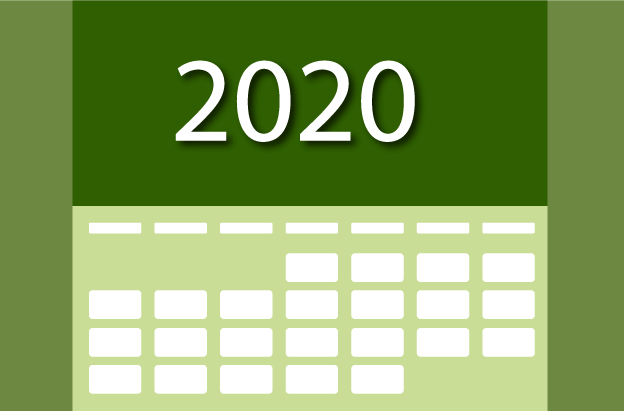 Header für den Jahreskalender 2020