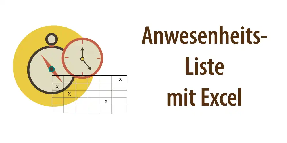 Header für Artikel "Anwesenheitsliste mit Excel"