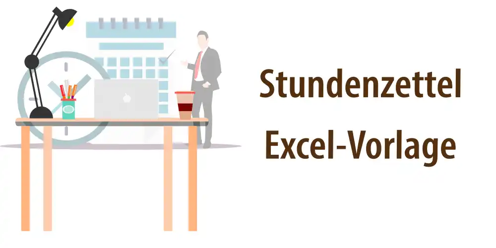 Beitragsbild zum Artikel "Excel-Vorlage Stundenzettel - kostenlos"