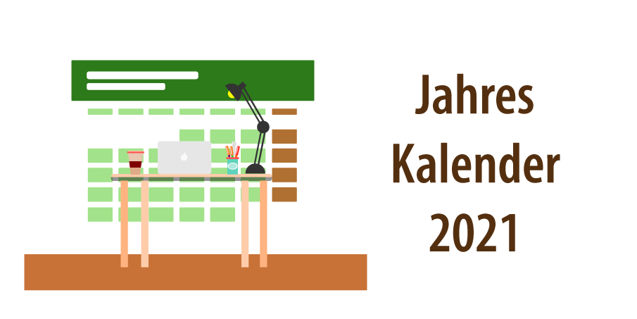 Excel Jahreskalender 2021