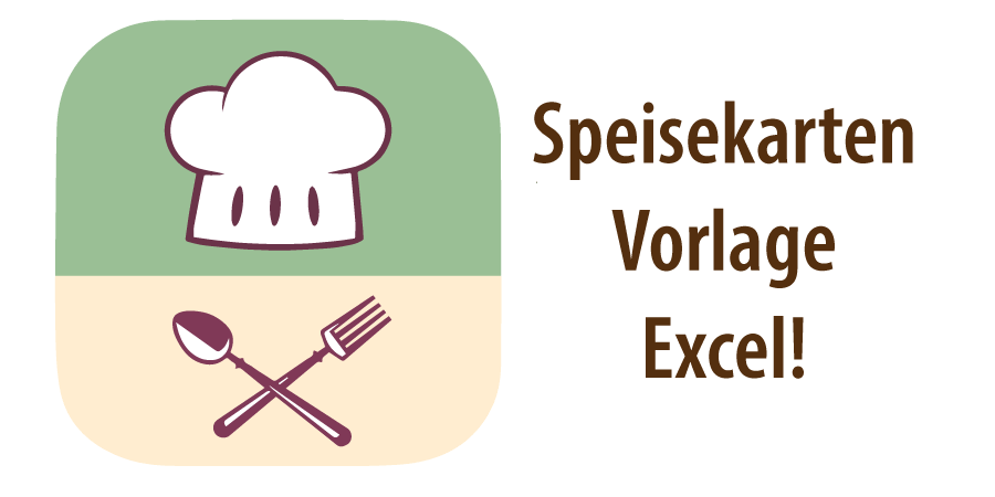 Header für Artikel "Speisenkarten Vorlage Excel"