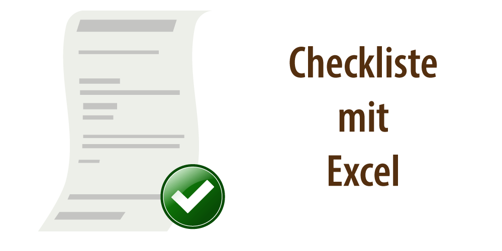Header für Artikel "Checkliste Excelvorlage"