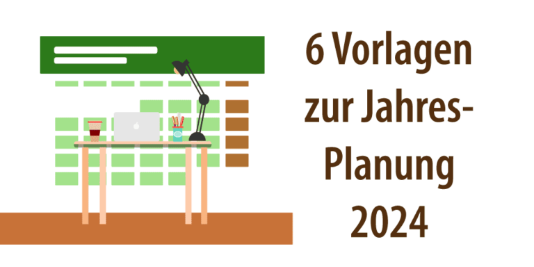 6 Excel-Vorlagen zur perfekten Jahresplanung 2024
