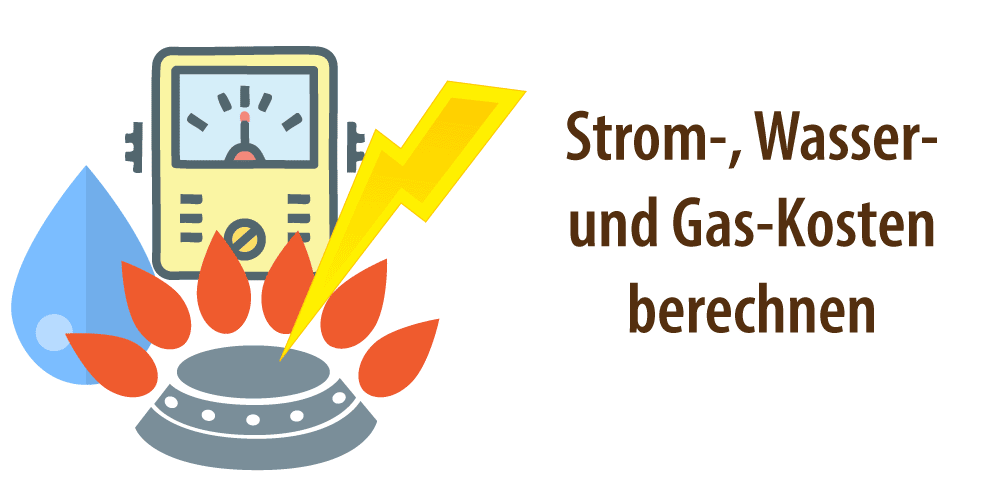 Header für Artikel: Verbrauchskosten (Strom, Wasser, Gas) mit Excel berechnen