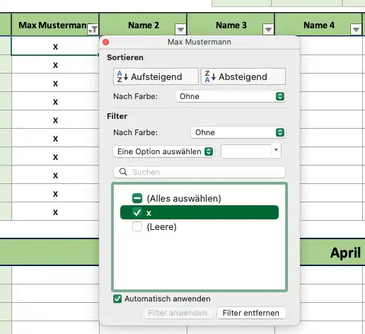 Alle Einträge mit "x" filtern