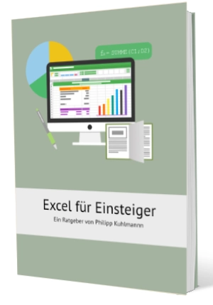 Excelbuch Coverbild für Einsteiger und Anfänger