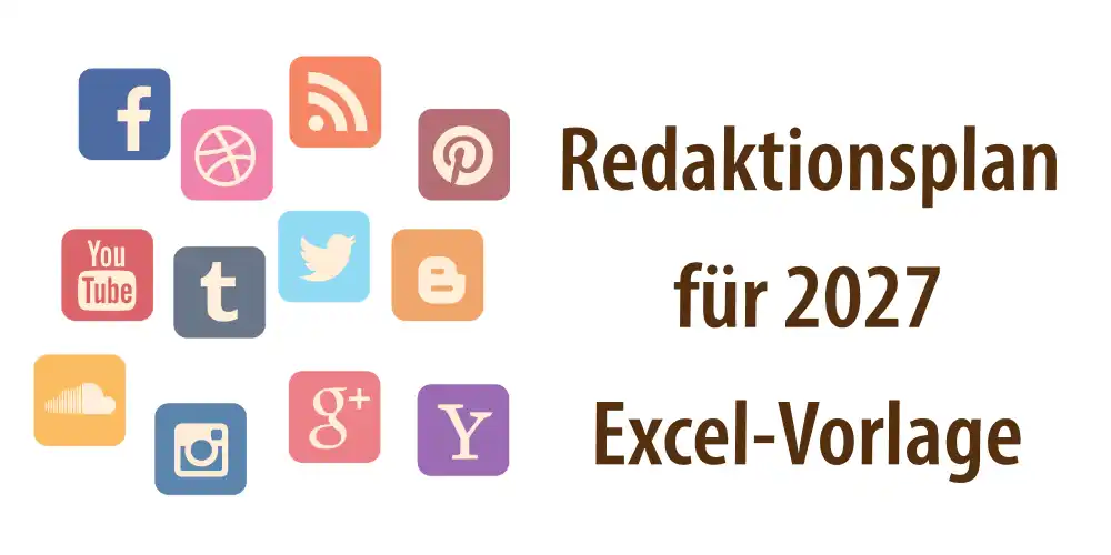 Beitragsbild für "Redaktionsplan 2027 Excel Vorlage"